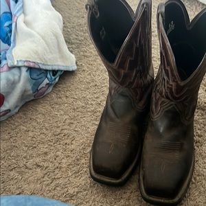 Dark Brown Western Boots